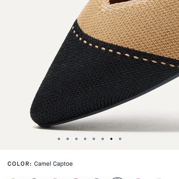 NEW Rothy's Camel Captoe NEW 11.5 - Picture 4 of 7